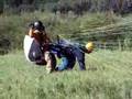 Paragliding off of Brokeback Mountain!