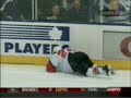 Darcy Tucker hits Sami Kapanen