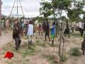 Raw Video: Madonna Tours Malawi Day Care Center