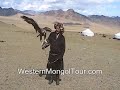 Kazakh Eagle Hunter in Mongolia.