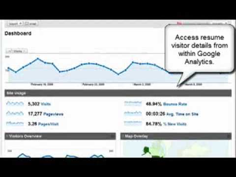 GigTide Resume Builder Integrating Google Analytics YouTube Preview Image