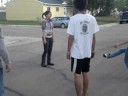 Hackysack with Thailand Students 6