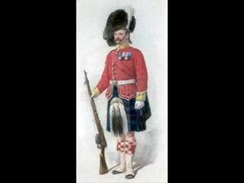 Regimental - Ye Banks & Braes and Regimental March.
