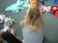 My Cousin and my dog playing tug of war