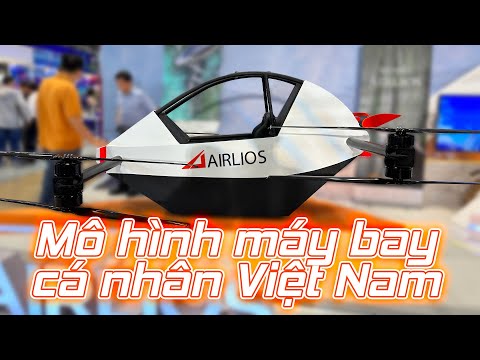 #VMS22: Trên tay mô hình máy bay cá nhân của người Việt Nam, giá gần 2 tỷ, chờ thương mại
