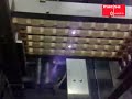 Laser CO2 marking plastic part. Food market.