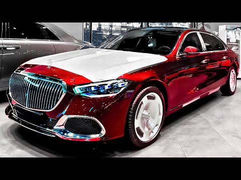 2025 Mercedes-Maybach S580 - Rubellite Red Ultra-Luxury Sedan