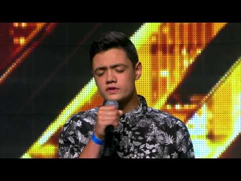 Remarkably sweet sibling duo Elijah and Leilani at boot camp - The X Factor NZ on TV3 - 2015