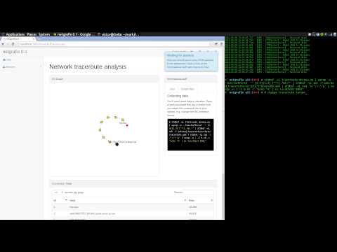 netgrafio - traceroute module