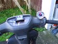 72cc Honda Dio race scooter 2