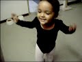 aaliyah at dance class