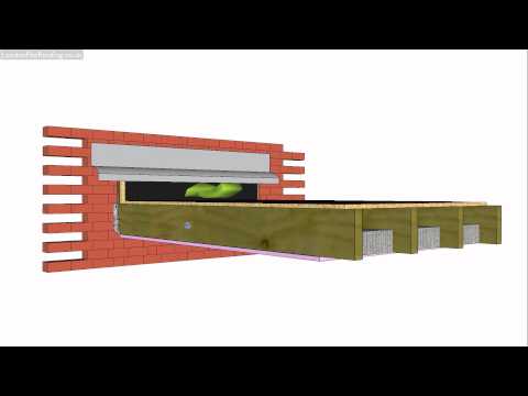 how to vent a flat roof