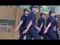 2019年7月7日　舞鶴海上保安学校　五森祭　基本動作実演