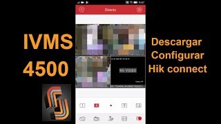 Configure IVMS 4500 Hik Connect Hikvision download