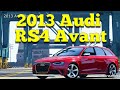 Audi RS4 Avant 2013 для GTA 5 видео 1
