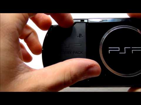 how to remove psp go battery