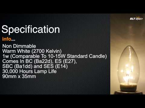LED Star Tree Candle Warm White