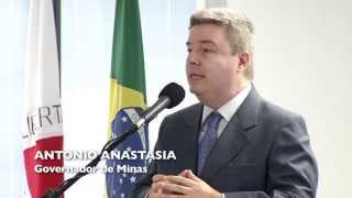 VÍDEO: Pronunciamento do governador Antonio Anastasia durante a cerimônia de assinatura dos convênios com as associações