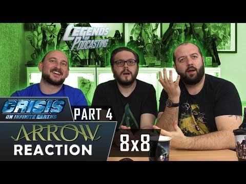 Arrow 8x8 "Crisis on Infinite Earths, Part 4" Reaction | Legends of Podcasting