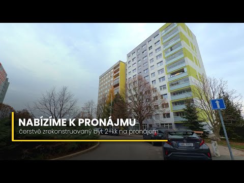 Video Pronájem bytu 2+kk 43 m², Praha - Stodůlky