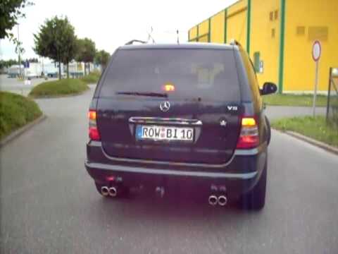 ML 430 V8 Carlssonanlage Fahrt