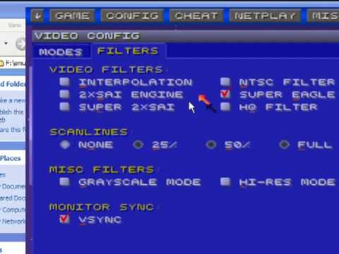 how to set up zsnes