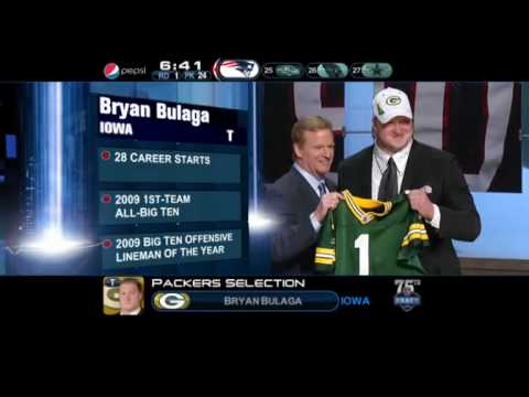 Packers 2010 Draft Class - Look at the size of that head!