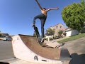 quarterpipe sesh at pauls house