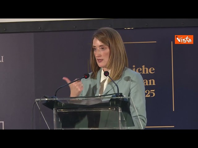 Metsola: A Washington esaltata Italia e leadership Meloni da membri di Camera e Senato