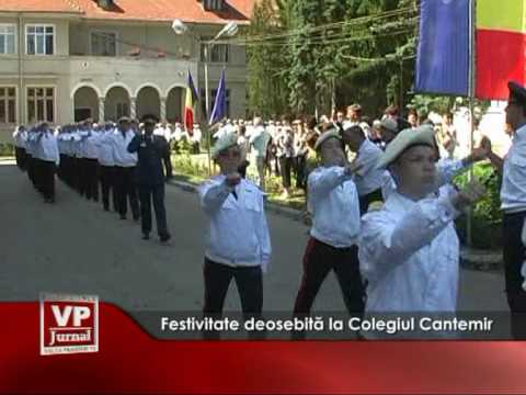 Festivitate deosebită la Colegiul Cantemir