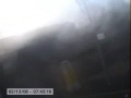 Icy Roundabout Crash