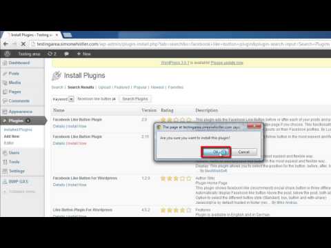 how to facebook like button wordpress