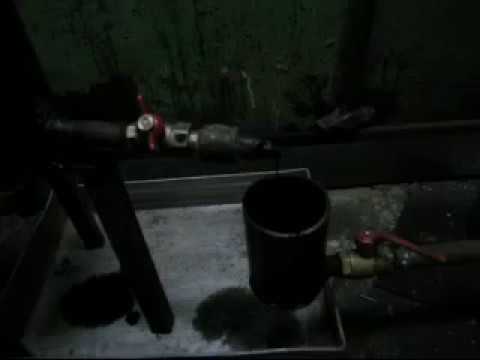 Турбо печь на отработке видео