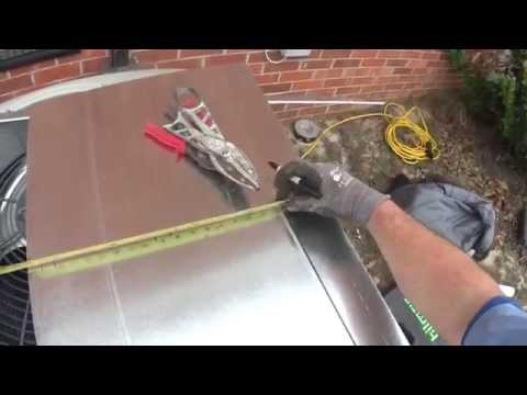 how to install a c vent