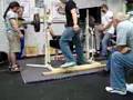 John Norcott bench 365lbs, 19yrs old, 203lb body weight. 5/08