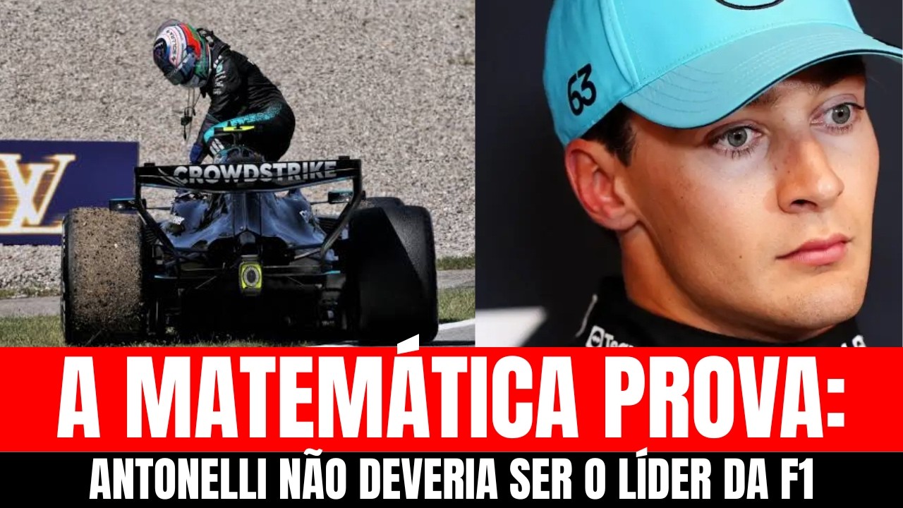 RUSSELL VS ANTONELLI | A matemática da Fórmula 1: Por que Russell deveria liderar?