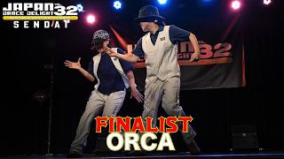 ORCA (楓, ジャックジャック)  – JAPAN DANCE DELIGHT VOL.32 仙台大会 FINALIST
