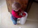 brad looses milk cup brad looses milk cup