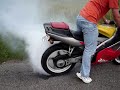 Aprilia Af1 125 Burnout !! Aprilia Af1 125 Burnout !!