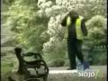 Guy makes walking people look stupid Guy makes walking people look stupid