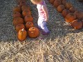 Addison Byre Runs the Pumpkin Patch