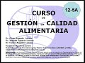 Gestión de Calidad Alimentaria (Cap. 12-5A)