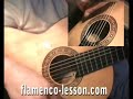 flamenco guitar lesson 81 Antonio Fernandez rumba variation