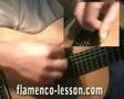 flamenco guitar lesson 81 Antonio Fernandez rumba variation