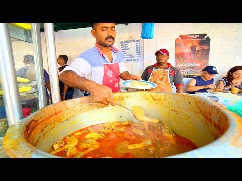 INDIAN STREET FOOD in Malaysia | SPICY CURRY + BEST Mee Goreng in Penang - Malaysian Street Food