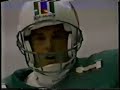 The famous mistake on Thanksgiving in the Dallas snow. (Bob Trumpy: 'It's Leon Lett. Nooooooooooo...')