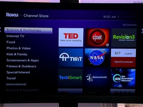 CNET How To - Add private channels to Roku