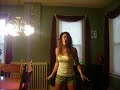 zoie singing and im telling you im not going