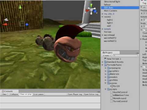 preview-#21 Taking body-parts off your character [Unity3d Game Engine tutorial] (TornadoTwins)