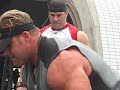 Mr Olympia Jay Cutler workout at Muscle Beach Venice CA 2007